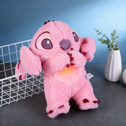 Plush toy that breathes